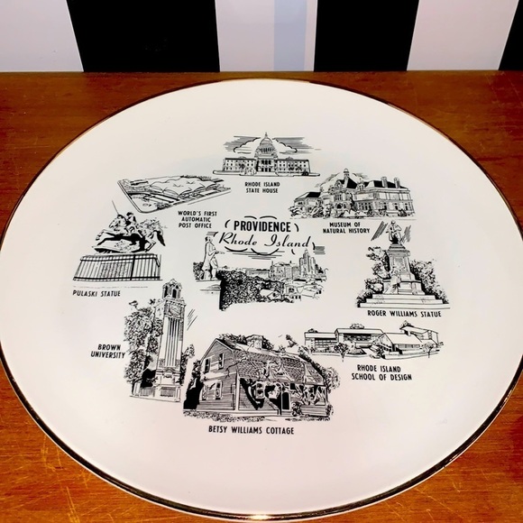 LK Color Productions Other - Vintage Providence, RI Ceramic Collectors Display Commemorative Plate EUC